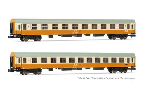 Arnold HN4370 DR 2 Städte Expresswagen 1xAm + 1xBm orange  Ep IV